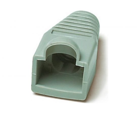 Изолирующий колпачок для разъемов RJ-45 Hyperline BOOT-GY-10 серый, 10 штук 251955 