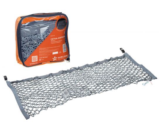 Сетка (карман, 45х90 см, 2 пластиковых крючка, 2 крючка-самореза) Airline AS-S-02 