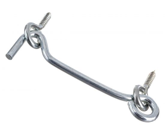 Дверной ввертный прутковый оцинкованый крючок РемоКолор 100 мм 70-0-234 