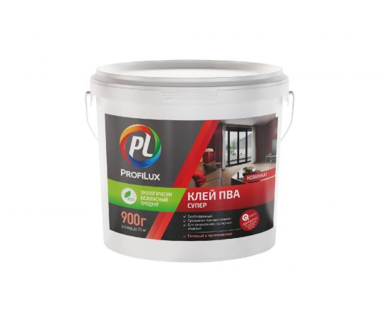 Клей ПВА Profilux СУПЕР 0,9 кг Н0000003435 