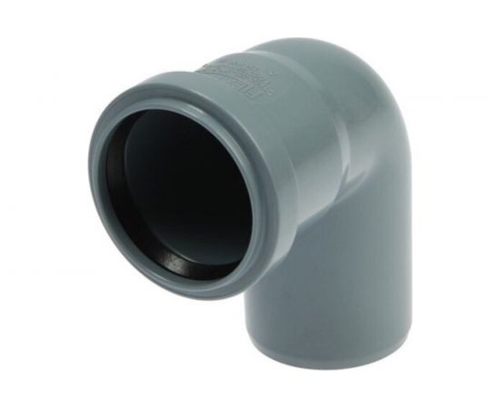 Отвод РемоКолор внутренняя канализация, серый, 110 мм 141-127 