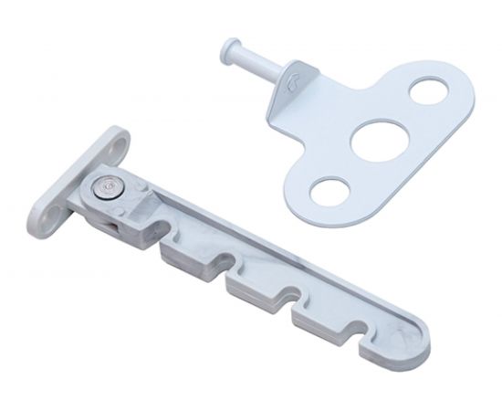 Ограничитель окна СКОБЯНОЙ д/ПВХ, белый 002596 