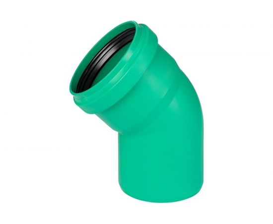 Отвод Ostendorf ливневой канализации 110 мм, 45 градусов 771320 