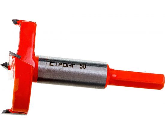 Фреза Форстнера по дереву с победитовыми напайками 50 мм Strong СТK-07300050 