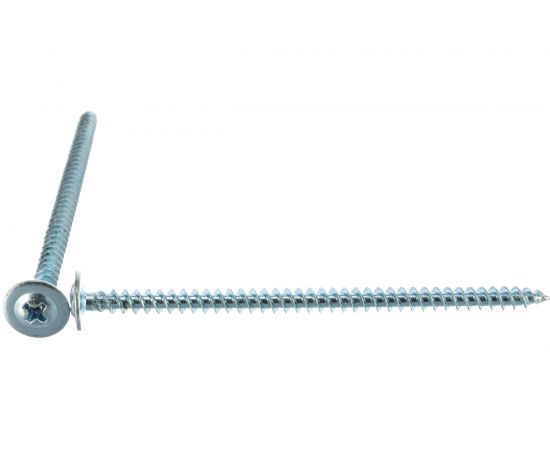 Саморез Госкреп ШСММ пресс-шайба, 4.2х75 мм, 100 шт., пластиковый контейнер, 400 мл 1-0015410 