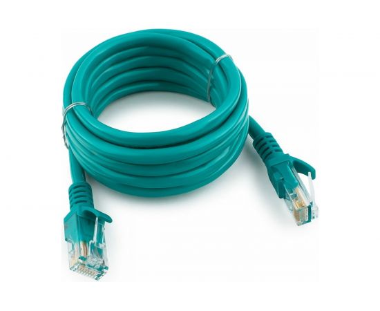 Многожильный патч-корд Cablexpert UTP кат.5e, 2м, литой, зелёный PP12-2M/G 