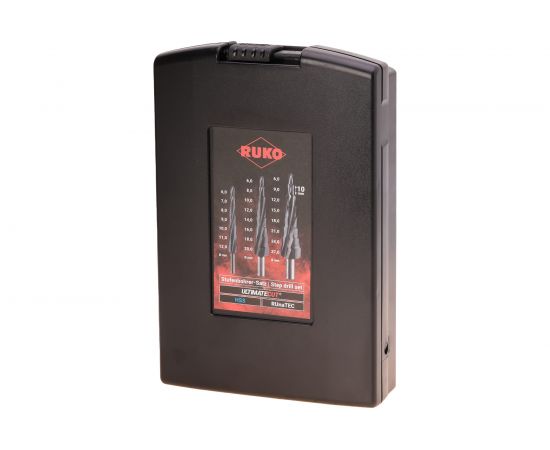 Набор ступенчатых сверел (3 шт; S1, M2, L3) RUKO 101087PRO – изображение 11