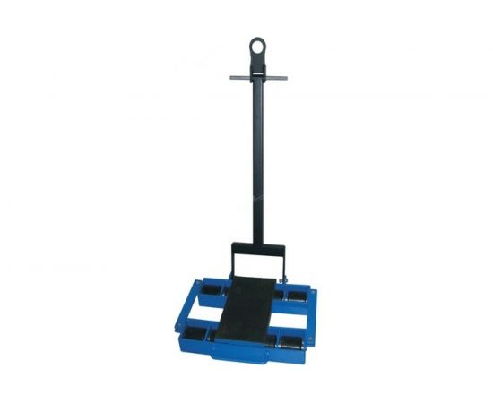 Управляемая платформа для перемещения тяжелых грузов EURO-LIFT ST60 г/п 6тн, кол-во роликов 8шт, 630x400x115мм, материал роликов - нейлон, длина ручки 1100мм, вес 50кг 00000286 – изображение 2