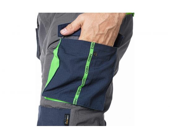 Рабочие брюки NEO Tools PREMIUM рипстоп, размер XXXL 81-227-XXXL – изображение 2
