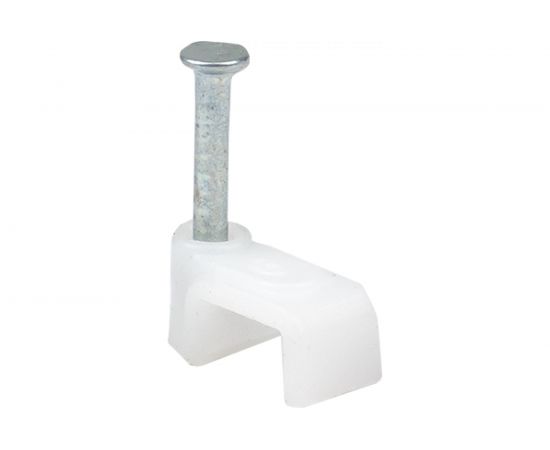 Крепежная квадратная плоская скоба EKF 4мм 50 шт. PROxima plcn-ss-4 – изображение 2