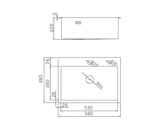 Комплект кухонная мойка из нержавеющей стали WS35848B/W302644B/W405B/WGER010 – изображение 2