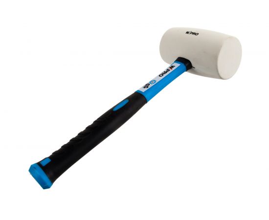 Резиновая киянка WIPRO 32 oz, двухкомпонентная рукоятка, фиберглас+ПВХ и ТПР 0506-900 – изображение 2