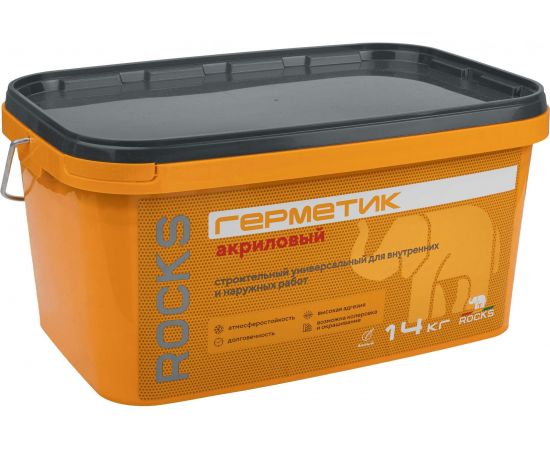 Акриловый герметик ROCKS 14кг 031 – изображение 2