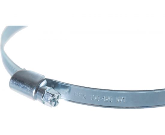 Червячный хомут FORTISFLEX PL-9/W1 100-120 мм 68992 – изображение 3