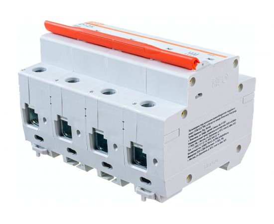 Автоматический выключатель TDM ВА47-100, 4Р, 125А, 10кА, характеристика D SQ0207-0096 – изображение 3