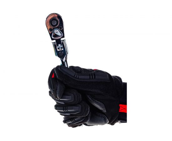 Шарнирный укороченный ключ-трещотка с фиксацией 3/8"", 162мм JTC-3015 – изображение 3