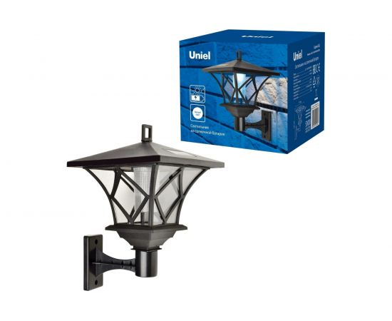 Садовый светильник на солнечной батарее Uniel «Ретро» USL-S-186/PM180 RETRO UL-00007870 – изображение 4