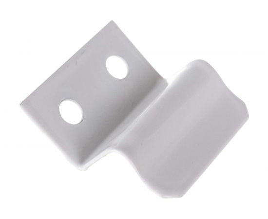Уголок крепления москитной сетки СКОБЯНОЙ (к-т) металл., белый 008405 – изображение 4