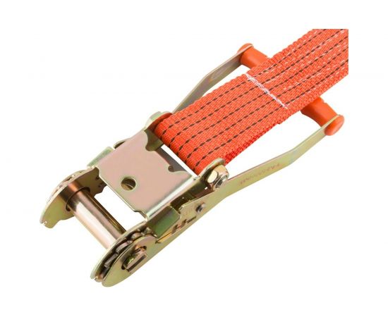 Ремень для крепления груза FIT храповый механизм 196 мм, лента 50 мм x 6 м, 2000/4000 кг 64920 – изображение 4