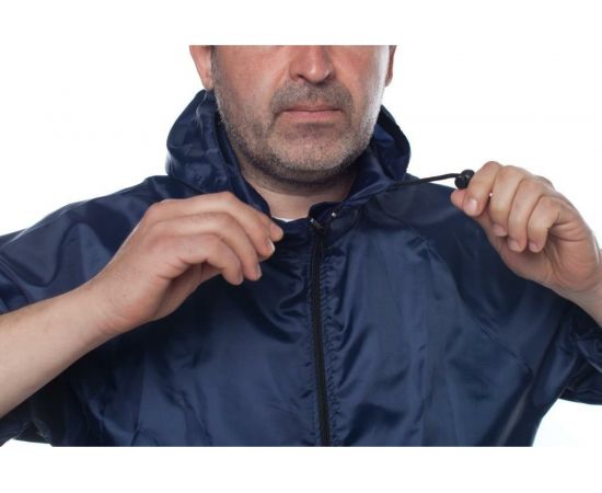 Влагозащитный облегченный плащ-дождевик БЕРТА 800-48-50, синий – изображение 4