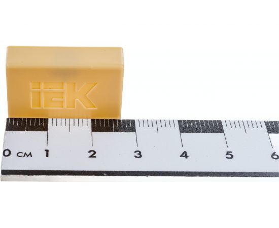 Заглушка IEK ELECOR КМЗ 25x16 сосна 4шт.компл EL-KK10D-Z-025-016-K34 – изображение 4