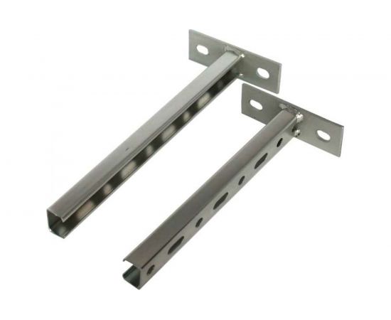Т-образный консоль-кронштейн для фиксации конструкций СВК 20x30 мм, L 250 мм SVK-FT2030250 – изображение 4