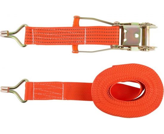 Ремень для крепления груза FIT храповый механизм 196 мм, лента 50 мм x 6 м, 2000/4000 кг 64920 – изображение 6