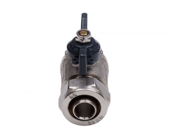 Шаровой кран для МП труб AQUALINK нар 3/4x20 B бабочка 1310 – изображение 6