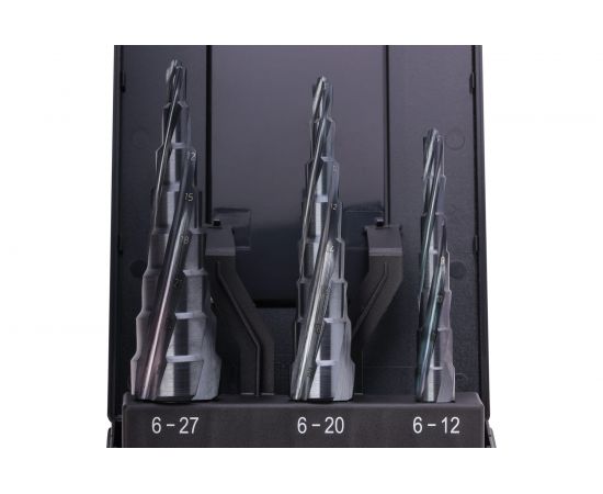 Набор ступенчатых сверел (3 шт; S1, M2, L3) RUKO 101087PRO – изображение 7