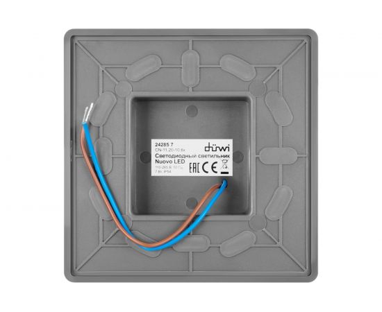 Архитектурный уличный светильник duwi, Nuovo LED 7W, IP54, 3000K, серый, пластик 24285 7 – изображение 8