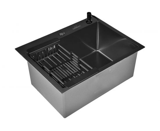 Комплект кухонная мойка из нержавеющей стали WS35848B/W302644B/W405B/WGER010 – изображение 8