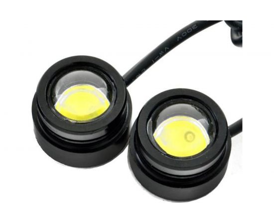 Лампа для комбинирования фонаря дневного ходового огня SKYWAY, 12V, 1 сверхмощный диод, белая, 1W, 2 шт. S08502001 