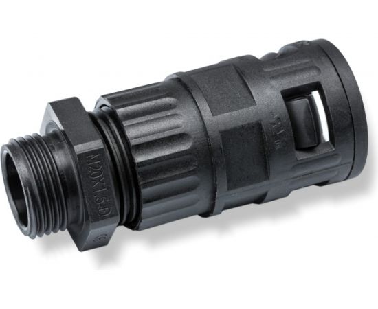 Муфта для гофрированных труб Weyer WQGZ-M20B/AD21.2 коннектор прямой нар. M20x1.5 WE0502000 