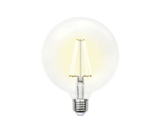 Светодиодная лампа Uniel LED-G125-10W/NW/E27/CL PLS02WH Форма шар, прозрачная UL-00004859 