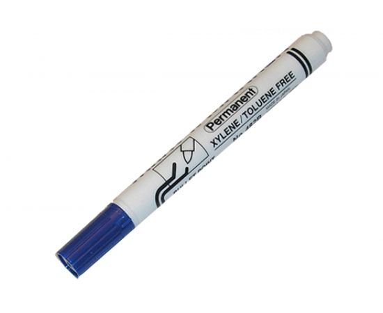 Перманентный маркер с круглым наконечником MARVY UCHIDA 1-3мм синий MAR482B/3 