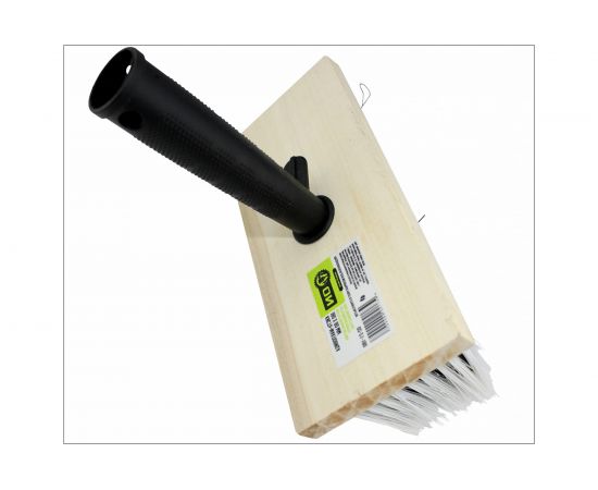 Кисть-макловица ON 180х80 мм, искусственная щетина, деревянный корпус, пластиковая ручка 02-21-180 