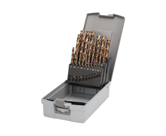 Набор сверл по металлу (25 шт; HSS-Co; 1-13 мм) Ruko 228215RO 