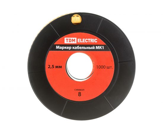 Маркер МК1 - 2,5мм символ 8 1000шт/ролл TDM SQ0511-0023 