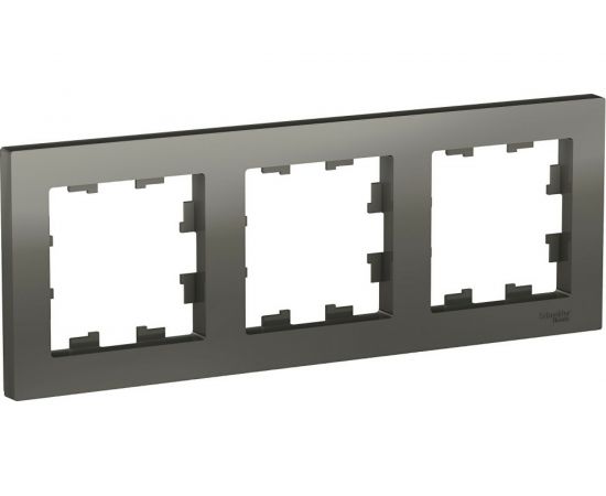 3-местная универсальная рамка Schneider Electric AtlasDesign сталь ATN000903 