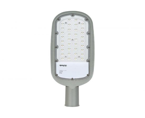 Консольный светодиодный светильник Apeyron 30Вт, 3300Лм, 5000К, IP65, КСС -Ш, 380x172x65мм / 29-01 