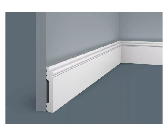 Плинтус Cosca decor PX002 79x13 мм, 2000 мм, экополимер СПБ069549 