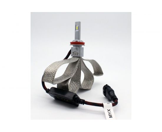 Светодиодные автолампы MYX Light 010611 K8 H11 12V 22W CSP 6000K, 2 шт. в упаковке MYX010611 