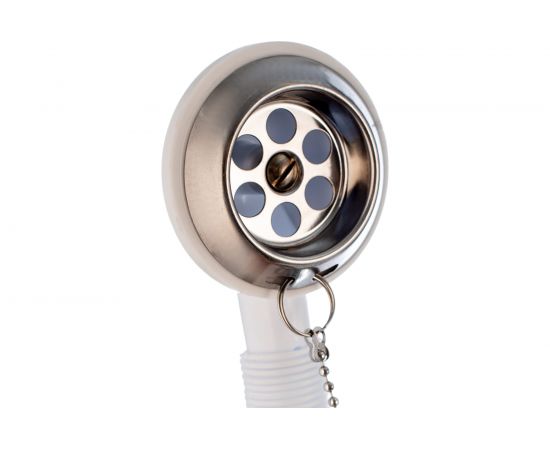 Слив-перелив Wirquin с сифоном, S-образный, 1 1/2x40 мм., с гофротрубой, 40x40/50 мм 30718060 – изображение 2