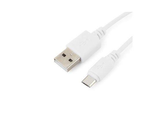 Кабель Cablexpert USB 2.0 AM/microBM 5P, 1.8м, белый, пакет CC-mUSB2-AMBM-6W – изображение 2