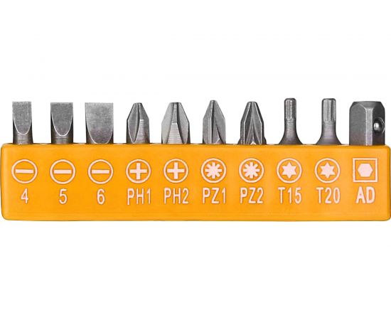 Отвертка с набором бит DEKO BS11-2 11 предметов – изображение 2