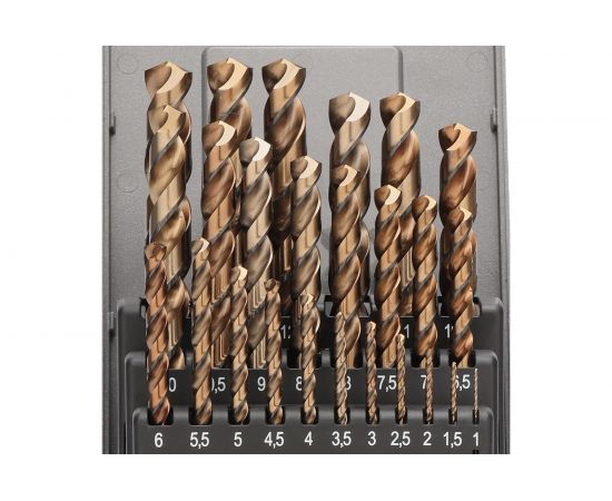 Набор сверл по металлу (25 шт; HSS-Co; 1-13 мм) Ruko 228215RO – изображение 3