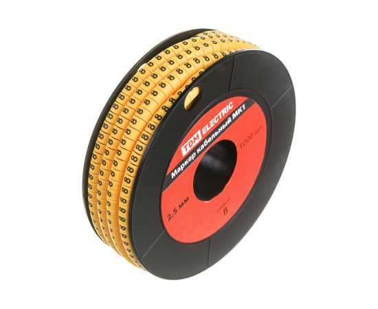 Маркер МК1 - 2,5мм символ 8 1000шт/ролл TDM SQ0511-0023 – изображение 3