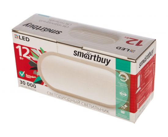 Светодиодный светильник Smartbuy LED HP Овал 12W, 4000K, IP65 SBL-HPOval-12W-4KС – изображение 3