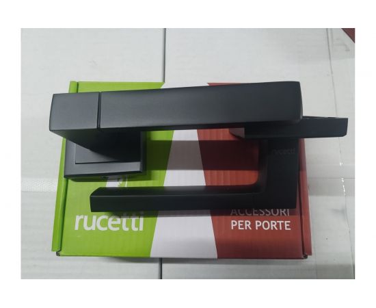 Ручка дверная Rucetti RAP 16-S BL, цвет - черный 9013294 – изображение 3