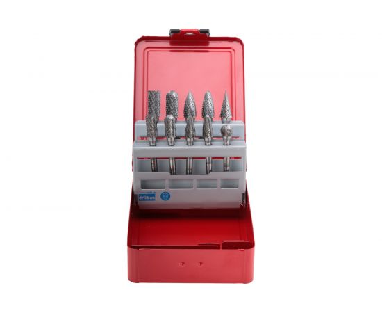 Набор борфрез твердосплавных HM 10 шт Ruko 116003 – изображение 3